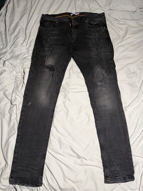 Zara Men's Black Jeans